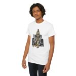Funky baba white Color T-Shirt For Unisex Heavy Cotton Tee