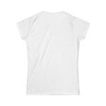 Keep clam clam and Left on White Color T-Shirt For Women's Softstyle Tee