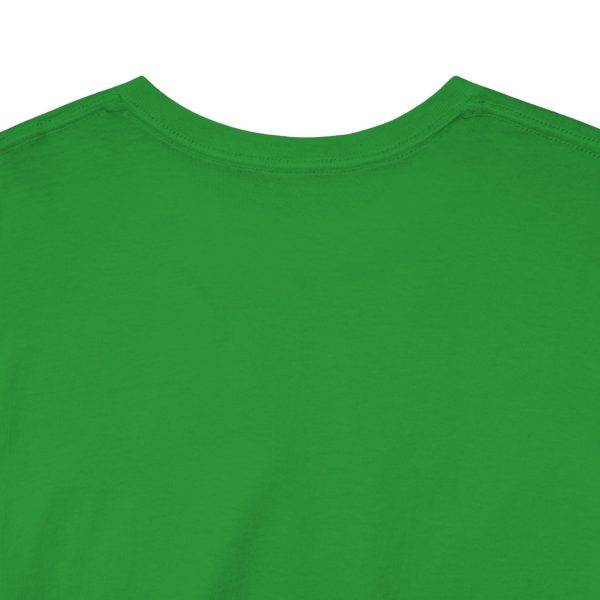Bulldog Green Color T-Shirt For Unisex Heavy Cotton Tee