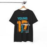Young Strength Team 1917 Black Color T-Shirt For Unisex Heavy Cotton Tee