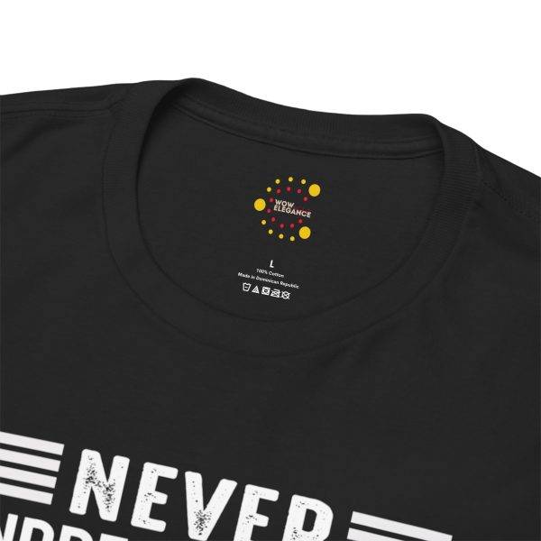 Never Underestimate an Old Man Farmer Unisex Heavy Cotton Tee