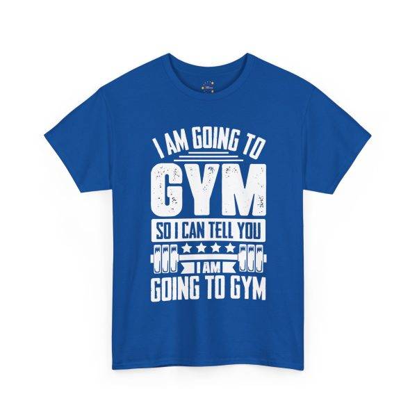 Funny Gym Quote Unisex Heavy Cotton Tee - Perfect Workout Gift