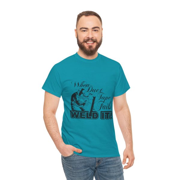 Weld It T-Shirt For Men Heavy Cotton Tee