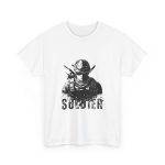 Soldier White Color T-Shirt For Men