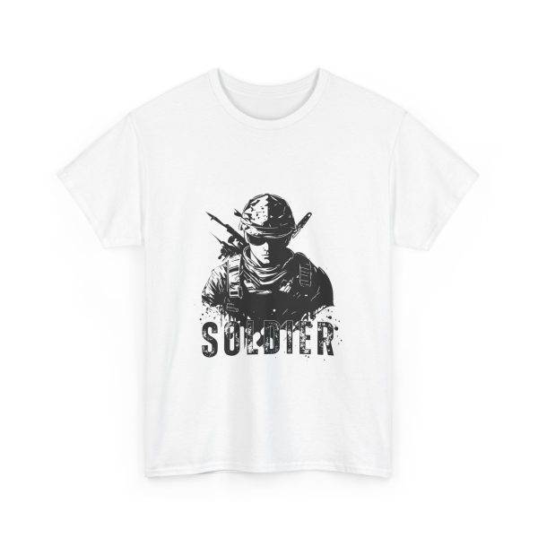 Soldier White Color T-Shirt For Men
