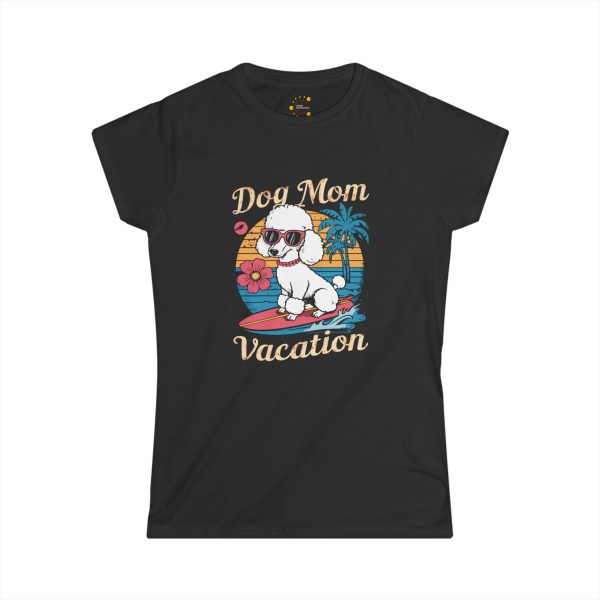 Dog Mom Vacation T-Shirt for Beach Lovers