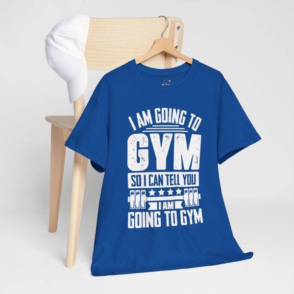 Funny Gym Quote Unisex Heavy Cotton Tee - Perfect Workout Gift