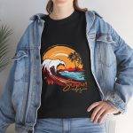 Summer Black Color T-Shirt For Unisex Heavy Cotton Tee Summer Black Color T-Shirt For Unisex Heavy Cotton Tee