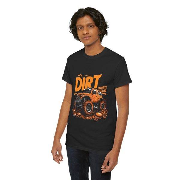 Dirt is My Favorite Color Unisex Heavy Cotton Tee - Perfect for Off-Road Enthusiasts