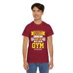 Motivational Gym Tee - Quit Drinking and Go to the Gym