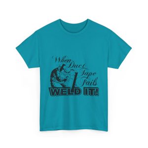 Weld It T-Shirt For Men Heavy Cotton Tee