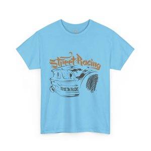 Street Racing Unisex Heavy Cotton Tee - Live to Ride Graphic Shirt