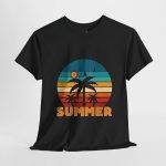 Retro Summer Vibes Unisex Heavy Cotton Tee
