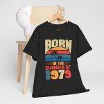 Born in the Summer of 1979 Unisex Heavy Cotton Tee - Retro Vibes T-Shirt Born in the Summer of 1979 Unisex Heavy Cotton Tee - Retro Vibes T-Shirt