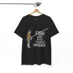 Fishing Patience Unisex Heavy Cotton Tee - Perfect Gift for Anglers