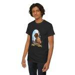 Vintage Dog Print Unisex Heavy Cotton Tee