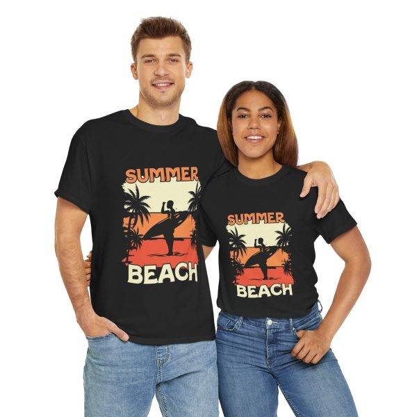 Summer Beach Unisex Heavy Cotton Tee - Perfect for Beach Days & Vacations Summer Beach Unisex Heavy Cotton Tee - Perfect for Beach Days & Vacations