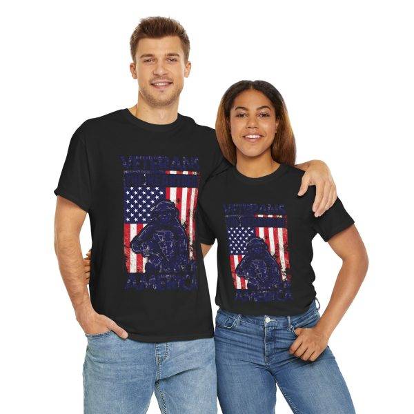 Veterans Tribute Unisex Heavy Cotton Tee - Celebrate American Heroes