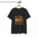 Dinosaur Graphic Unisex Heavy Cotton Tee - Vintage Style T-Shirt for Dino Lovers