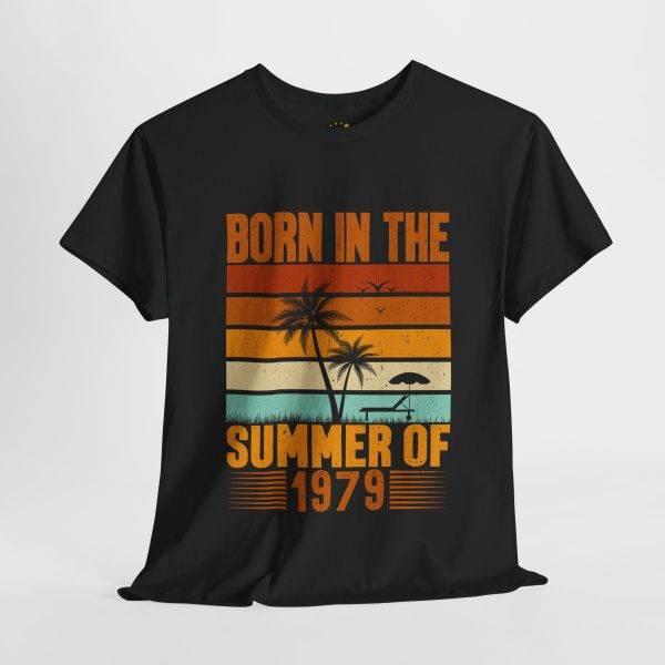 Retro Summer Vibes Tee - Born in the Summer of 1979 Retro Summer Vibes Tee - Born in the Summer of 1979