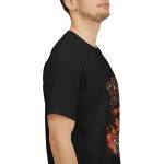 Born to Be Wild Unisex Heavy Cotton Tee - Motorcycle Skull Design
