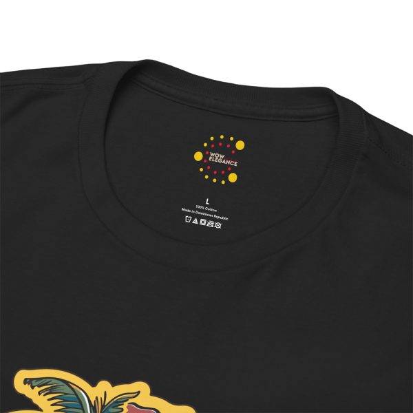 Retro Surf Summer Vibes Unisex Heavy Cotton Tee - Beach Sunset Design