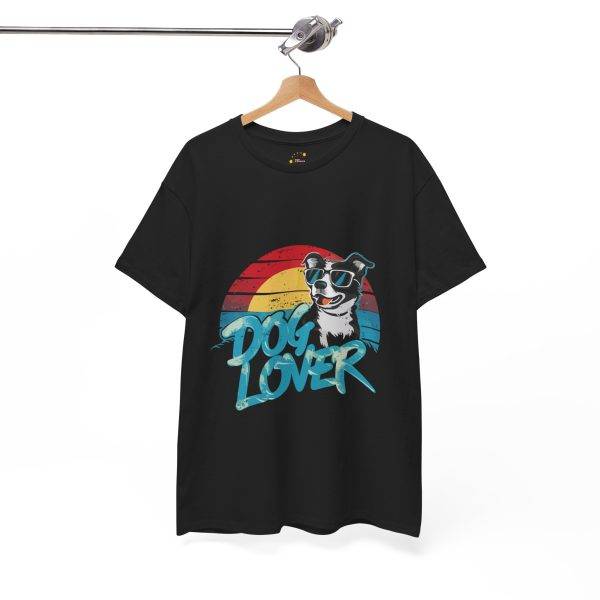 Retro Dog Lover Unisex Heavy Cotton Tee