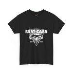 Fast Cars Unisex Heavy Cotton Tee - Automotive Enthusiast Shirt