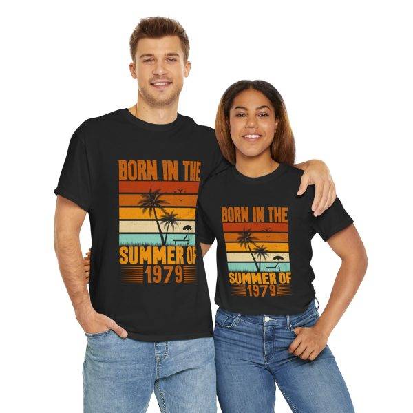 Retro Summer Vibes Tee - Born in the Summer of 1979 Retro Summer Vibes Tee - Born in the Summer of 1979