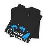 Hello Summer Time Unisex Heavy Cotton Tee - Beach Vibes T-Shirt Hello Summer Time Unisex Heavy Cotton Tee - Beach Vibes T-Shirt