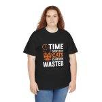 Time Spent with Cats Unisex Heavy Cotton Tee