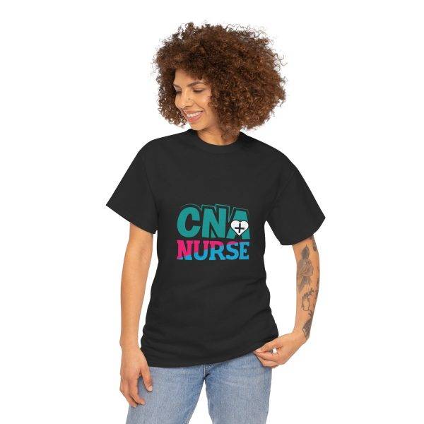 CNA Nurse Women Heavy Cotton Tee - Perfect Gift for Healthcare Heroes