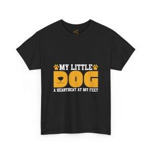 Paw Print Dog Lover Unisex Heavy Cotton Tee