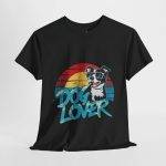 Retro Dog Lover Unisex Heavy Cotton Tee