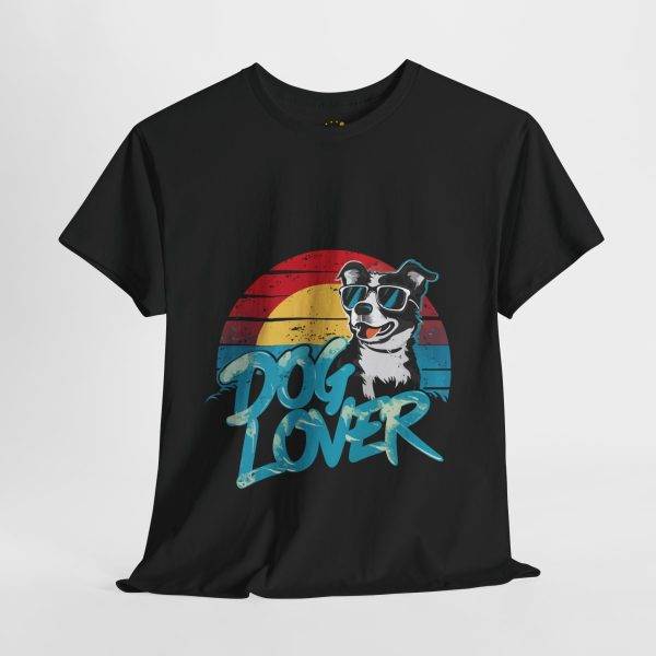 Retro Dog Lover Unisex Heavy Cotton Tee