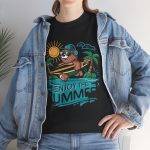 Summer Vibes Unisex Heavy Cotton Tee - Enjoy the Summer Surfing Design Summer Vibes Unisex Heavy Cotton Tee - Enjoy the Summer Surfing Design