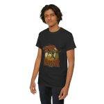 Dinosaur Graphic Unisex Heavy Cotton Tee - Vintage Style T-Shirt for Dino Lovers