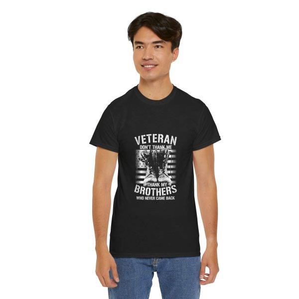 Veteran Tribute USA Heavy Cotton Tee - Honor Your Brothers