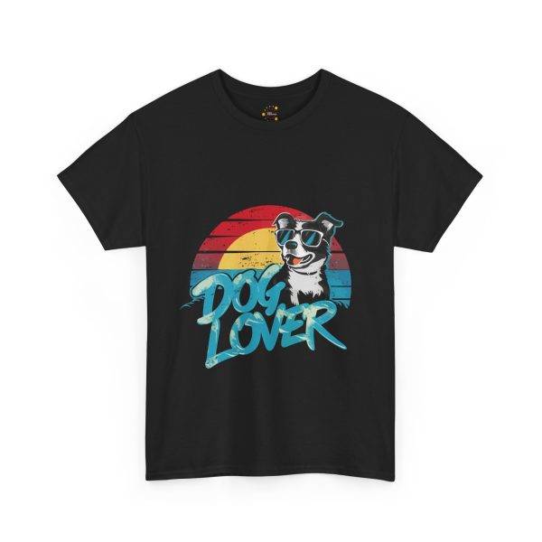 Retro Dog Lover Unisex Heavy Cotton Tee