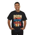 Born in the Summer of 1979 Unisex Heavy Cotton Tee - Retro Vibes T-Shirt Born in the Summer of 1979 Unisex Heavy Cotton Tee - Retro Vibes T-Shirt