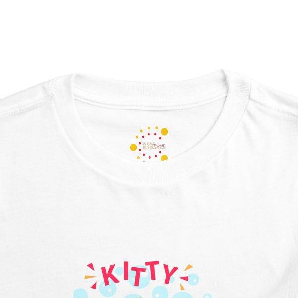 Cute Kitty Toddler Tee - Adorable Short Sleeve Shirt for Kids Cute Kitty Toddler Tee - Adorable Short Sleeve Shirt for Kids