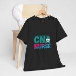 CNA Nurse Women Heavy Cotton Tee - Perfect Gift for Healthcare Heroes