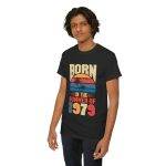 Born in the Summer of 1979 Unisex Heavy Cotton Tee - Retro Vibes T-Shirt Born in the Summer of 1979 Unisex Heavy Cotton Tee - Retro Vibes T-Shirt