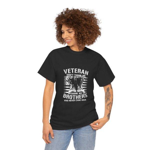 Veteran Tribute USA Heavy Cotton Tee - Honor Your Brothers