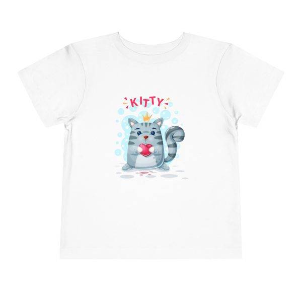 Cute Kitty Toddler Tee - Adorable Short Sleeve Shirt for Kids Cute Kitty Toddler Tee - Adorable Short Sleeve Shirt for Kids
