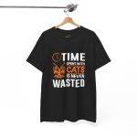 Time Spent with Cats Unisex Heavy Cotton Tee