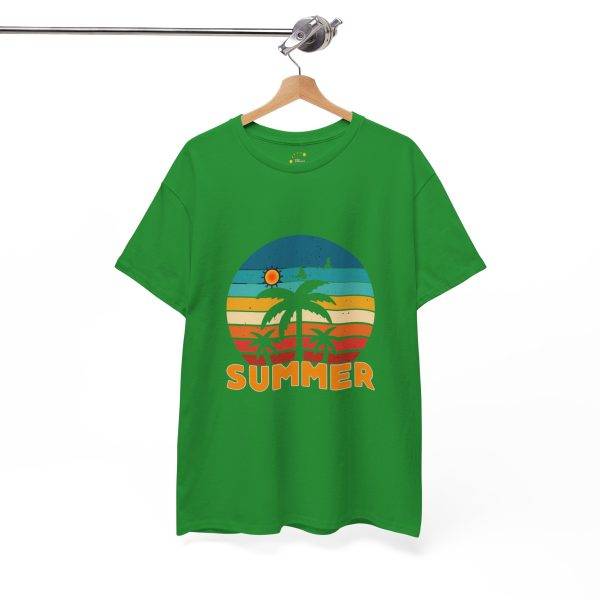Retro Summer Vibes Unisex Heavy Cotton Tee