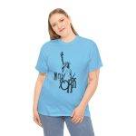 New York Liberty Unisex Heavy Cotton Tee - Vintage Inspired Graphic Tee