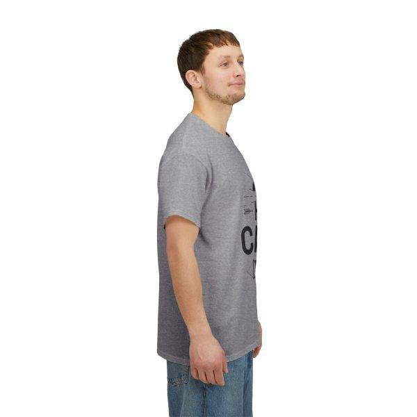 Happy Camper Unisex Heavy Cotton Tee - Life is Good Outdoor Shirt