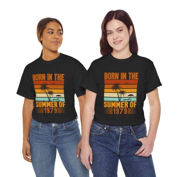 Retro Summer Vibes Tee - Born in the Summer of 1979 Retro Summer Vibes Tee - Born in the Summer of 1979